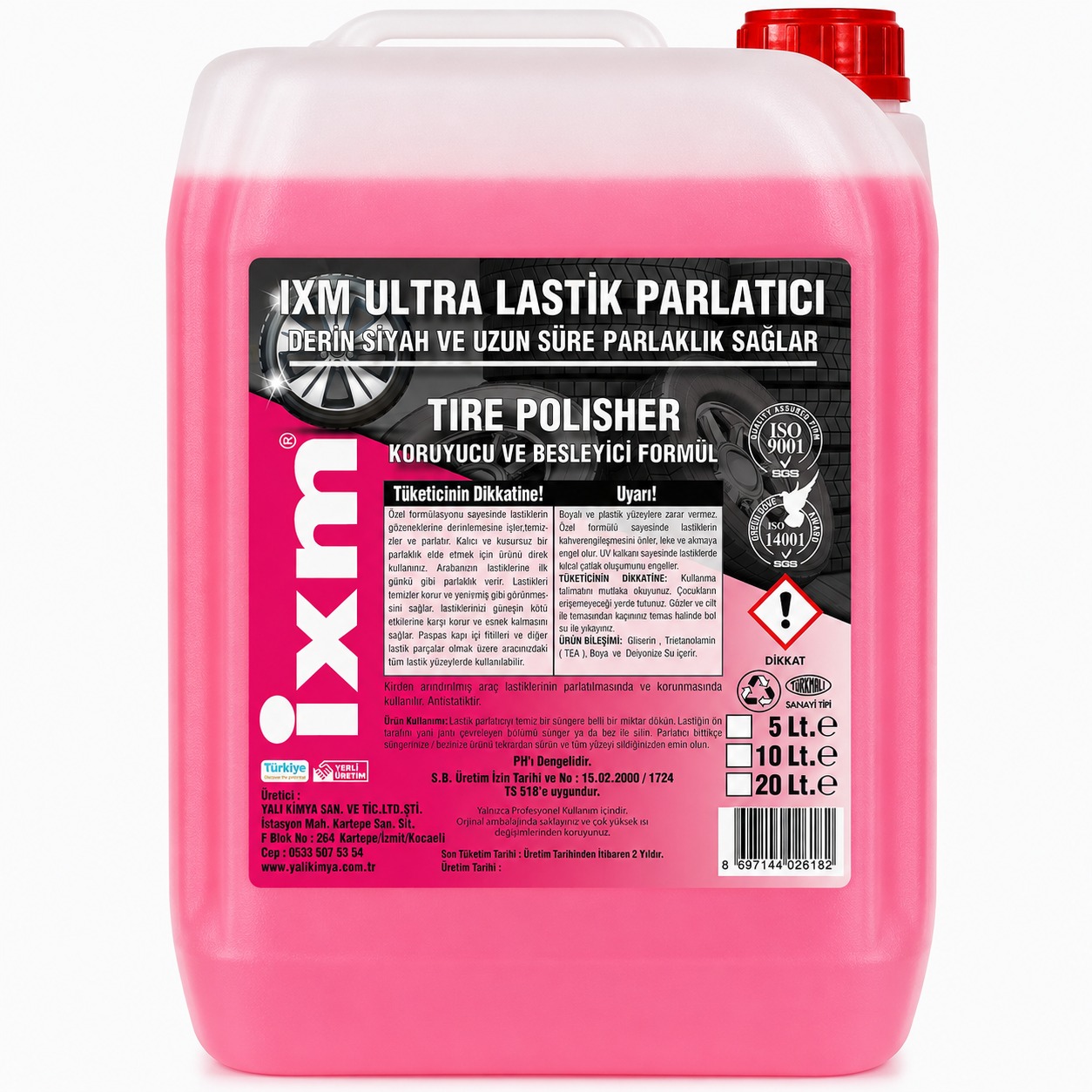 Ultra Lastik Parlatıcı